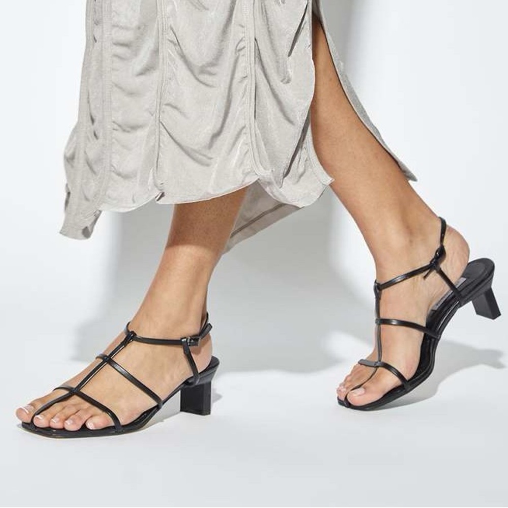 About Arianne Gene Heeled Sandal - Black - like new!